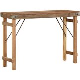 vidaXL Konsolna miza 110x35x76 cm Trden les Preurejen | Shoptok.si