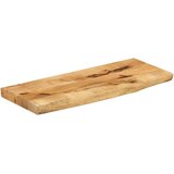 Stolna ploča 90 x 40 x 3,8 cm masivno drvo manga sa živim rubom | shoptok.hr
