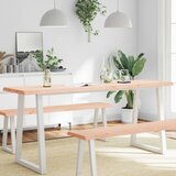 vidaXL Mizna plošča 180x40x(2-6) cm neobdelana hrastovina naraven rob Cene