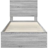  Konstrukcija postelje Siva Sonoma 90 x 190 cm Konstruiran les, (5000103212) | Shoptok.si