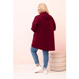 Kesi Włoski Women's butter-colored sweatshirt with decorative sleeves black | shoptok.hr