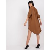 Italy Moda Dress-DHJ-SK-V2209.94-brown | shoptok.hr