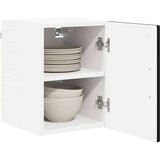 vidaXL Stenska kuhinjska omarica Črna 30 x 31 x 40 cm Konstruiran les | Shoptok.si