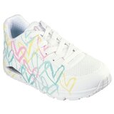 Skechers Modne superge UNO-CHANGED LOVE Bela | Shoptok.si