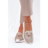 S. BARSKI Women's Leather Perforated Shoes Made Of Natural Leather D&A | Shoptok.si