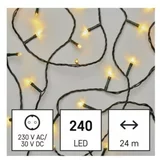 Emos lighting LED božična veriga 24 m, topla bela D4AW08