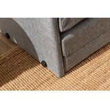 Atelier Del Sofa Fotelja na rasklapanje Saga Single, 68x70x66 cm, Svetlosiva | Eponuda.ba