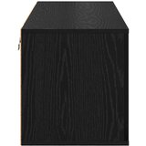 vidaXL Ormar za cipele Crni hrast 100 x 35 x 38 cm Konstruirano drvo | shoptok.hr