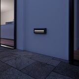 Braytron zidna rasvjeta led 3W 180lm 3CCT 3000K/4000K/6500K IP65 antracit vekta-b | shoptok.hr