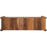  Konzolna stolica s ladicama s pohranom Smeđa 107 x 33 x 76 cm | shoptok.hr