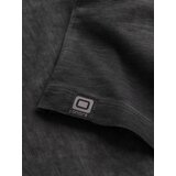 Ombre Men's brindle V-neck t-shirt with pocket - black | Shoptok.si