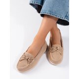 GOODIN Women's beige loafers Cijene