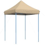  Sklopivi prigodni šator za zabave bež 200x200x306 cm | shoptok.hr