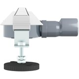  360° Odvod za tuširanje s tankim modelom Srebrno 90 cm | shoptok.hr