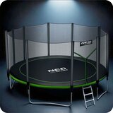 Neo-Sport vrtni trampolin 465 cm (15 ft) s vanjskom mrežom i ljestvama | shoptok.hr