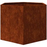  Sadilica boja hrđe 60 x 60 x 45 cm od čelika COR-TEN | shoptok.hr