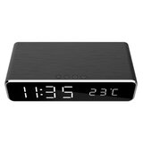 Gembird DAC WPC 01 Digitalni sat + alarm sa bezicnim punjenjem telefona, Black | ePonuda.com