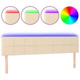  Uzglavlje krem 160x5x78/88 cm od tkanine | shoptok.hr