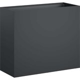  Vrtna saksija 2 kom. Antracit 50 x 20 x 40 cm Čelična vrata | shoptok.hr