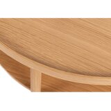 Actona Okrugao stolić za kavu u dekoru hrasta u prirodnoj boji ø 80 cm Banbury – | shoptok.hr