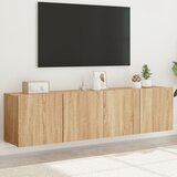 vidaXL Stenske TV omarice 2 kosa sonoma hrast 80x30x41 cm Cene