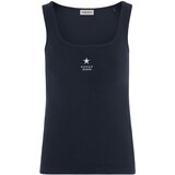 Guess Jeans Top nočno modra / bela | Shoptok.si