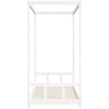  Okvir za dječji krevet bijeli 90 x 200 cm od masivne borovine | shoptok.hr