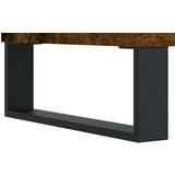 vidaXL Visoka komoda dimljen hrast 69,5x34x180 cm inženirski les | Shoptok.si