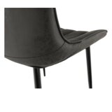 Kondela Stol, temno siv/črn, HAZAL | Shoptok.si