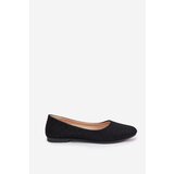 Boto Women's Flat Ballet Shoes With Glitter Black Tatorelis | shoptok.hr