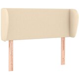  Uzglavlje s ušima krem 83x23x78/88 cm od tkanine | shoptok.hr
