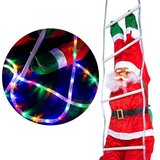  Ll2 djed mraz na ljestvama led xxl dekoracija zmija | shoptok.hr