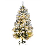  Umjetno božićno drvce 150 LED sa šarkama i kuglicama 150 cm | shoptok.hr