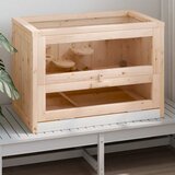  Kavez za hrčke 60 x 35,5 x 42 cm od masivne jelovine | Eponuda.com