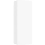 Maison Chic TV omarica - TV stojalo - Televizijska omarica bela 30,5x30x90 cm inženirski les, (21700006) Cene