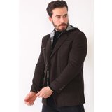 Dewberry K7533 MEN'S COAT-BROWN | shoptok.hr