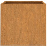 vidaXL Cvetlično korito 2 kosa sivo 32x30x29 cm odporno jeklo | Shoptok.si