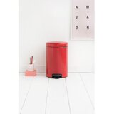Brabantia Kanta za smeće s pedalom Newicon 12 L s plastičnim unutarnjim dijelom - Passion Red | shoptok.hr