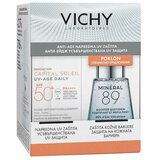 Vichy promo age dnevna zaštita od sunca SPF50+ 50ml + mineral 89 dnevni booster za snažniju i puniju kožu 30ml Cene'.'