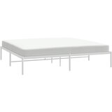 Metalni okvir za krevet bijeli 183x213 cm | shoptok.hr