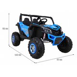Buggy na akumulator UTV-MX - 4x4 - dvosjed - plavi | shoptok.hr
