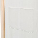 Sobna pregrada sa 6 panela od tkanine 240 x 170 x 4 cm krem | shoptok.hr