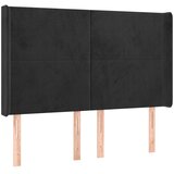  box spring s madracem LED crni 140x190 cm baršun | shoptok.hr