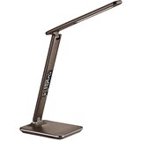 solight WO45-H - LED prigušiva stona lampa sa displejom LED/9W/230V braon | Eponuda.com
