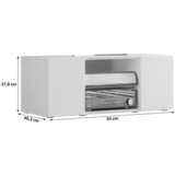 MID.YOU tv-element lowina 95, bela | Shoptok.si