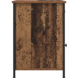 vidaXL Nočna Omarica Stari Les 40x42x60 cm Inženirski Les | Shoptok.si