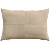  Presvlaka za jastuk 2 pcs ALMELO Sivosmeđa 50 x 70 cm Kord | shoptok.hr