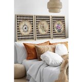 WALLXPERT Huhu532 - Višenamenska Dekorativna Slika u Ramovima (3 Komada) 50 x 70 cm | Eponuda.com
