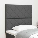  LED glava kreveta Sivi 100 cm tkanina | shoptok.hr