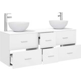  Set ormarića za kupaonicu 3 kom. Bijela 49,5 x 35 x 63 cm | shoptok.hr